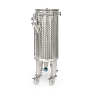 100 L Edelstahltank mit Sensoren und Mischer