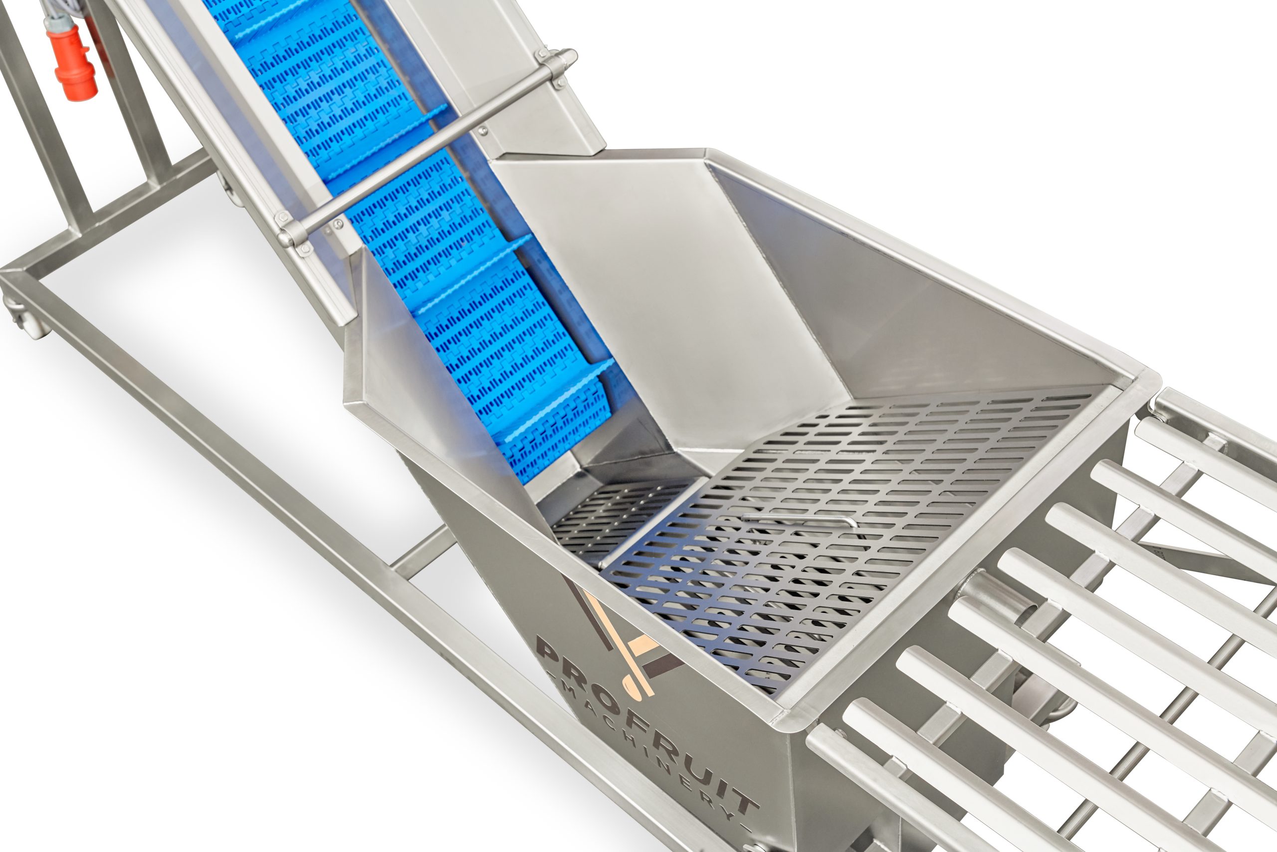 Wasch-/Mahlanlage für Obst- und Gemüse mit Aufzug MAXIMILL 1000