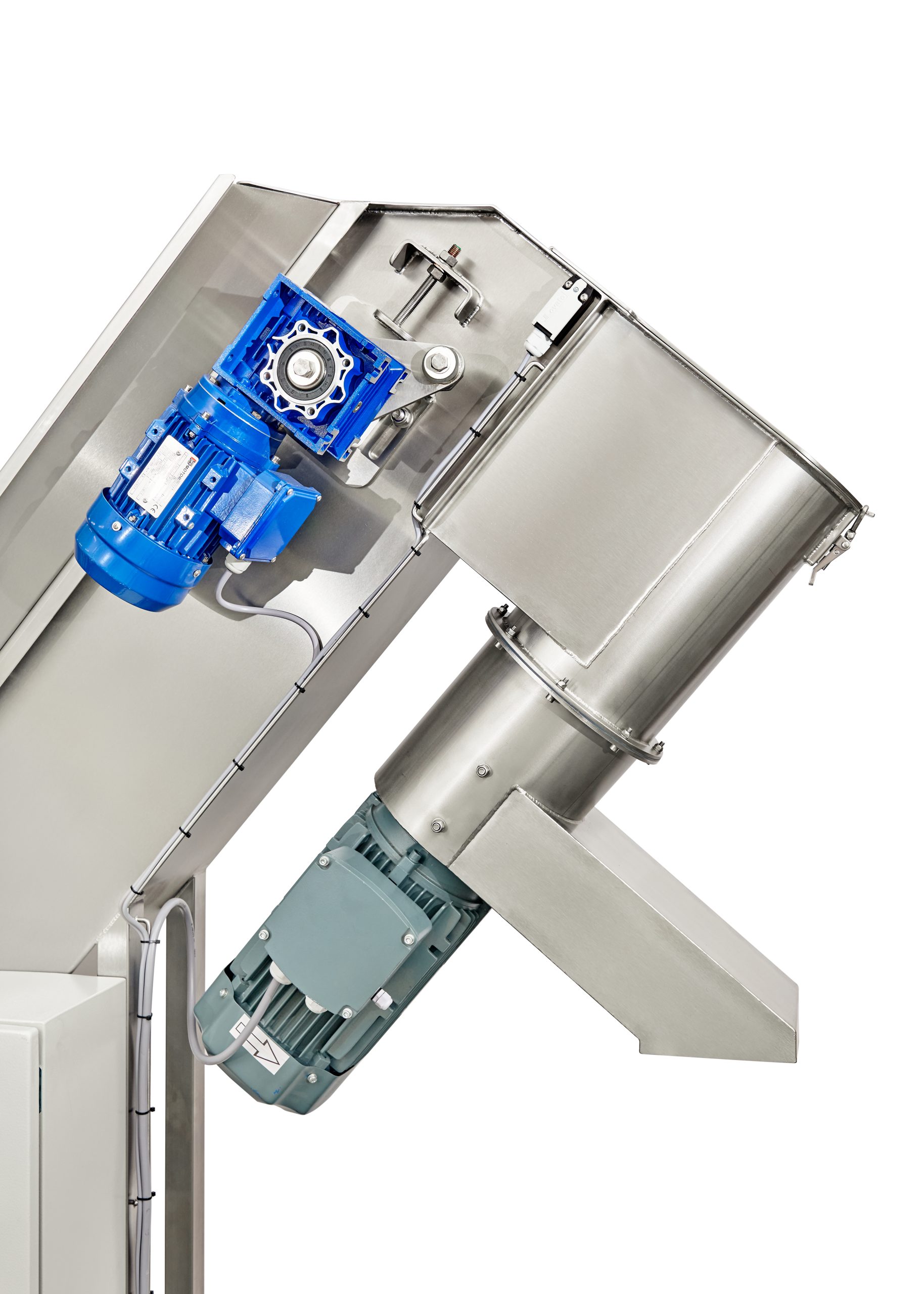 Wasch-/Mahlanlage für Obst- und Gemüse mit Aufzug MAXIMILL 1000