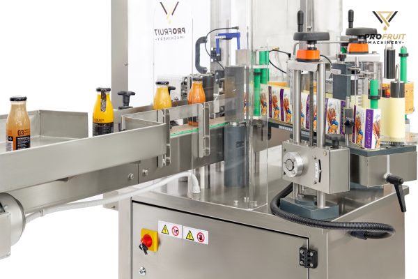 Flaschenetikettiermaschine für selbstklebende Etiketten