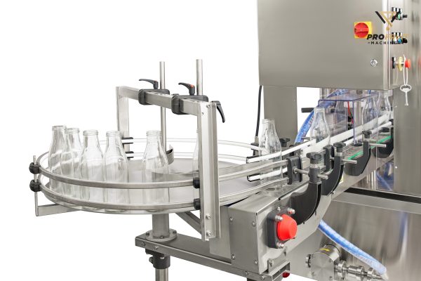 Flaschenfüllverschließmaschine für verschiedene Flüssigkeiten