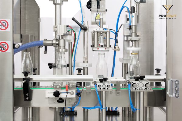 Flaschenfüllverschließmaschine für verschiedene Flüssigkeiten