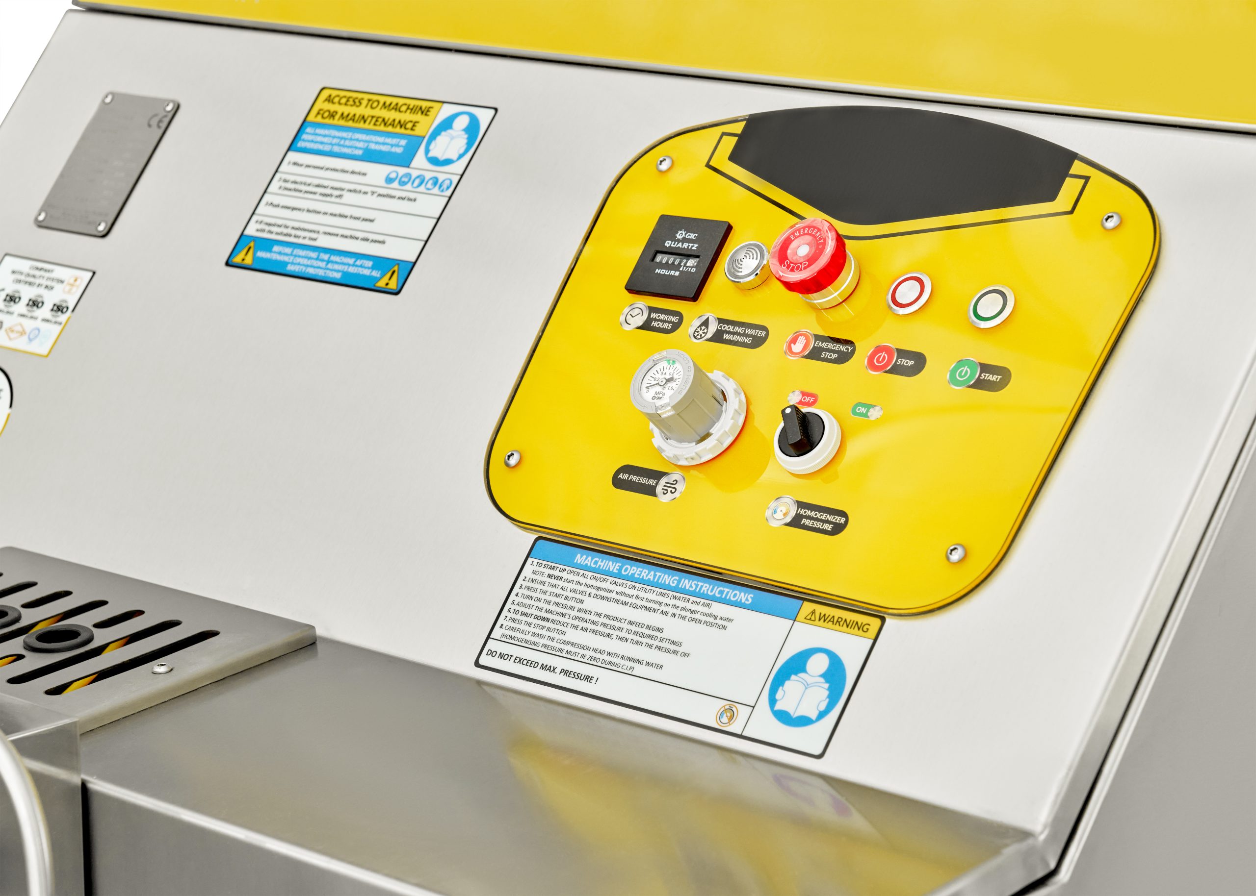 Hochdruck-Homogenisator – Steuerung | ProFruit Machinery