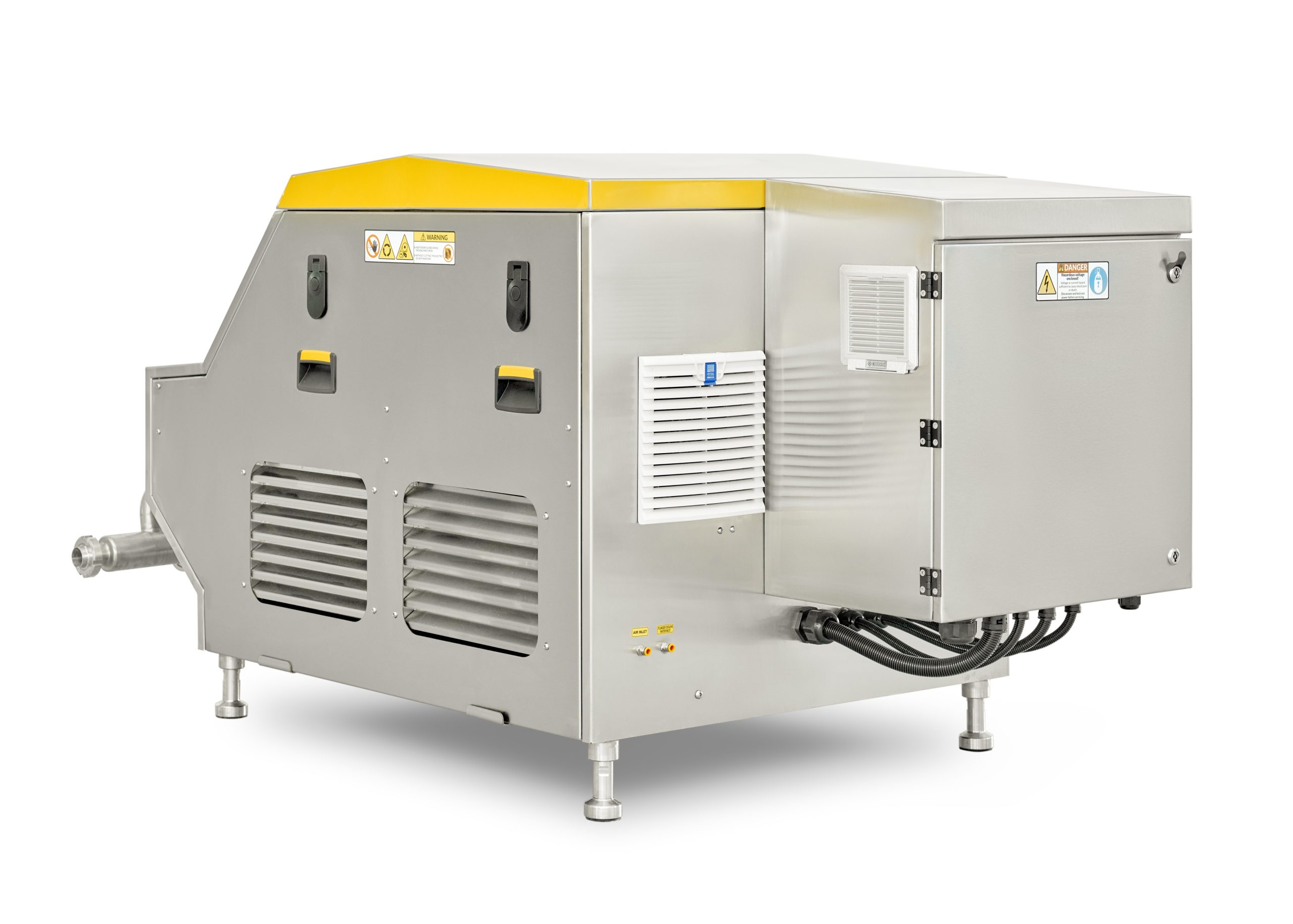 Hochdruck-Homogenisator – Rückansicht | ProFruit Machinery