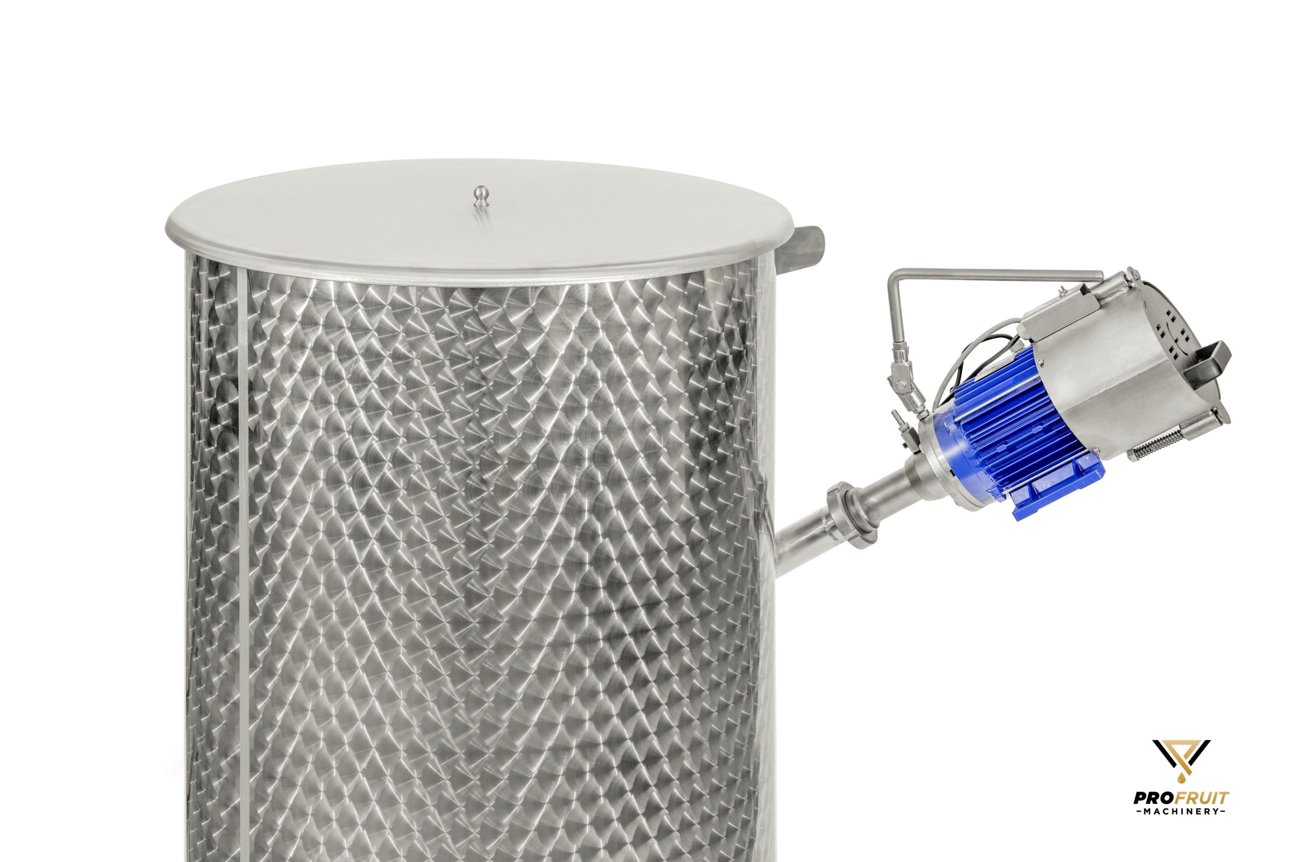 Tank mit Rührwerk zur Saft- und Likörherstellung