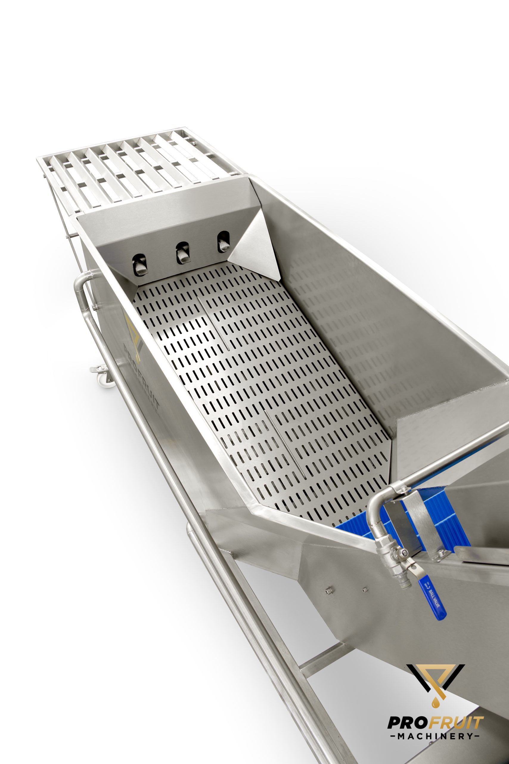 Die Obstwasch-Elevatormühle ist geeignet für verschiedene Steinobst, Beeren.