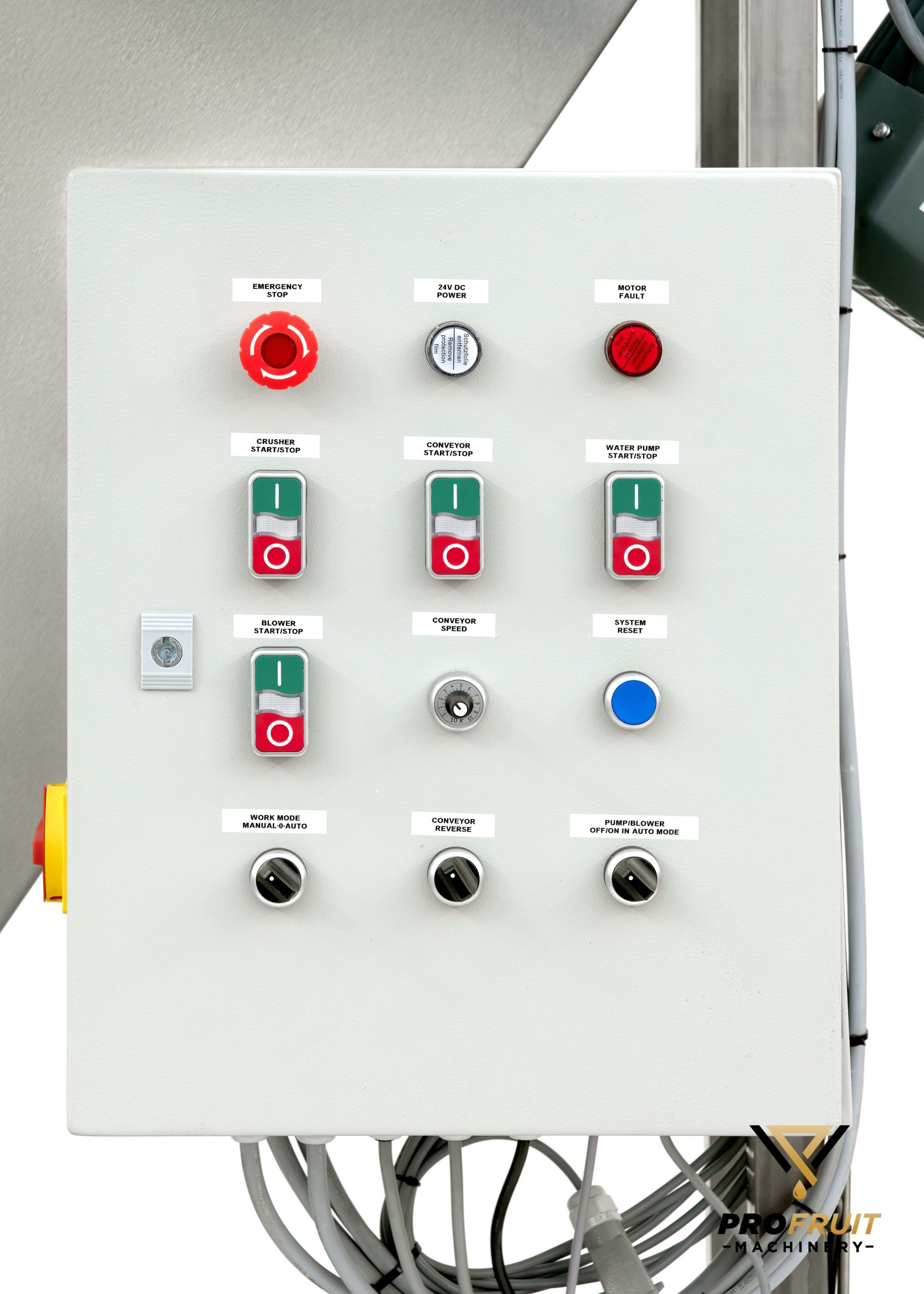 Die Fruchtblasenwasch-Elevatormühle ist für verschiedene Früchte, Beeren und Gemüse geeignet.