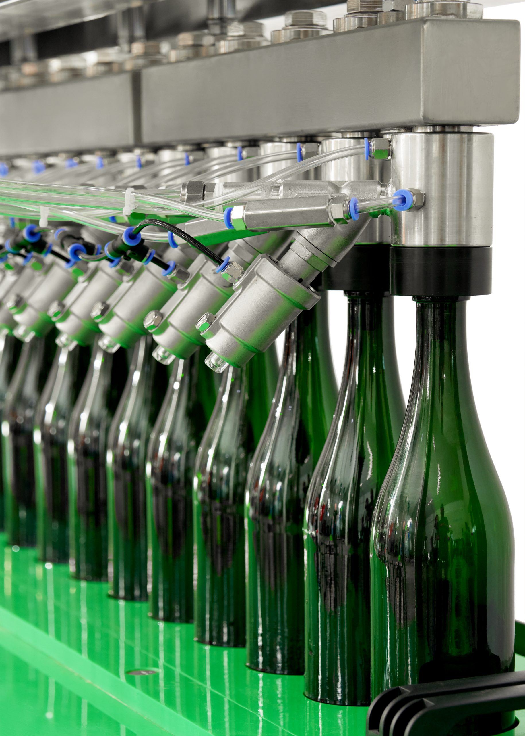 Halbautomatischer 10-Kopf-Isobar-Füller mit Kronkorken