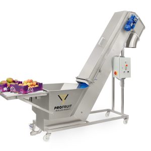 Obstwaschelevator zum Waschen und Transportieren verschiedener Früchte