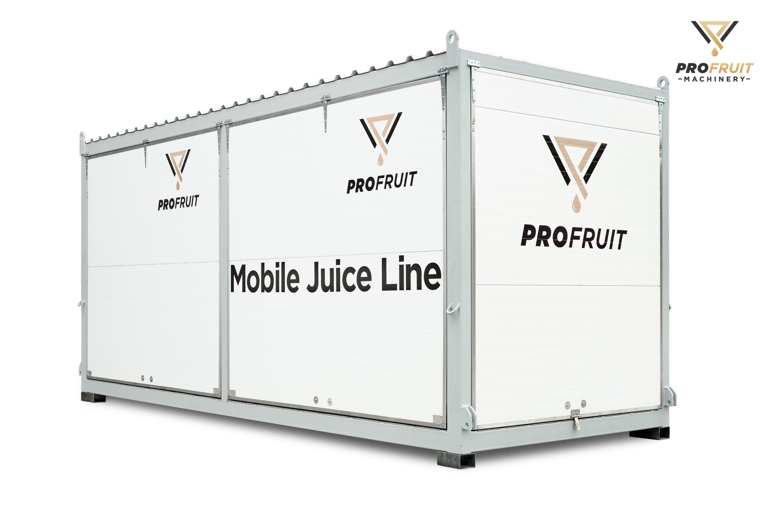 Mobil fruktbearbetningslinje
