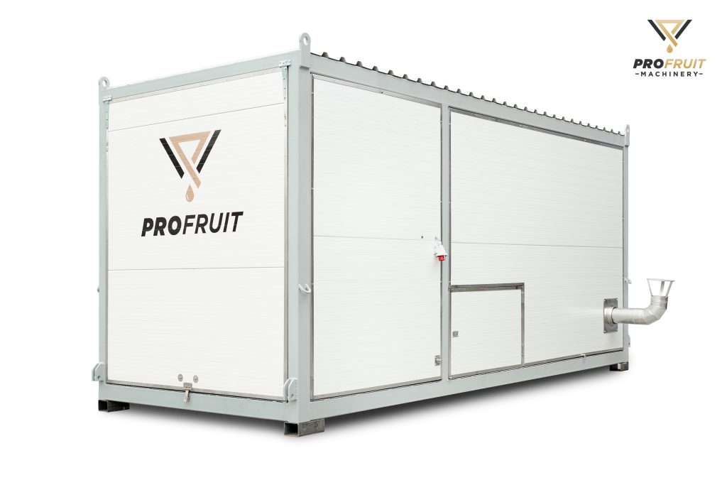 Mobil fruktbearbetningslinje