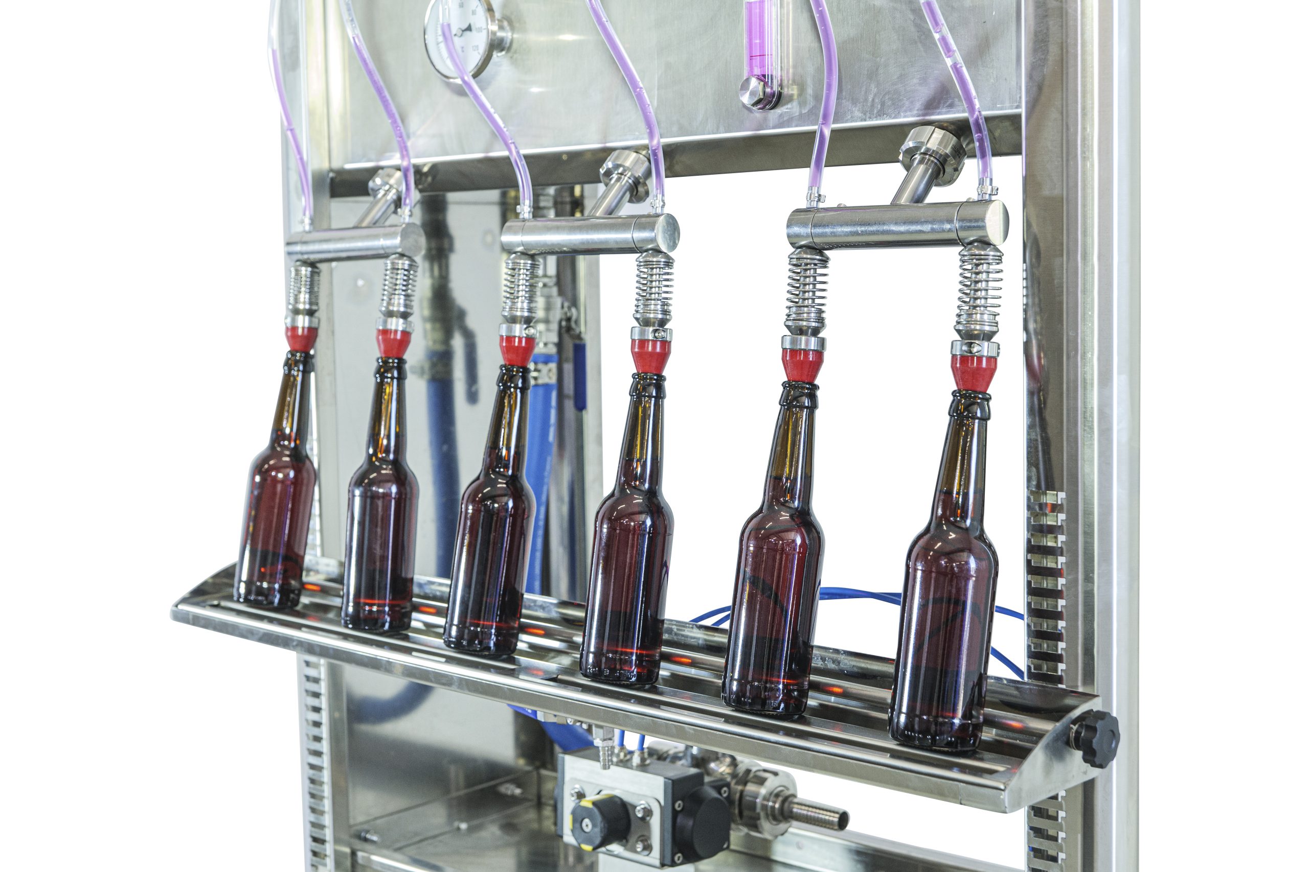 Saft in Flaschen abfüllen