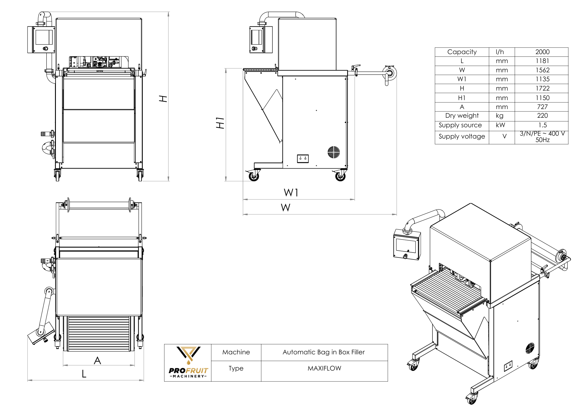 Automatischer Bag-in-Box-Abfüller MAXIFLOW - Image 11