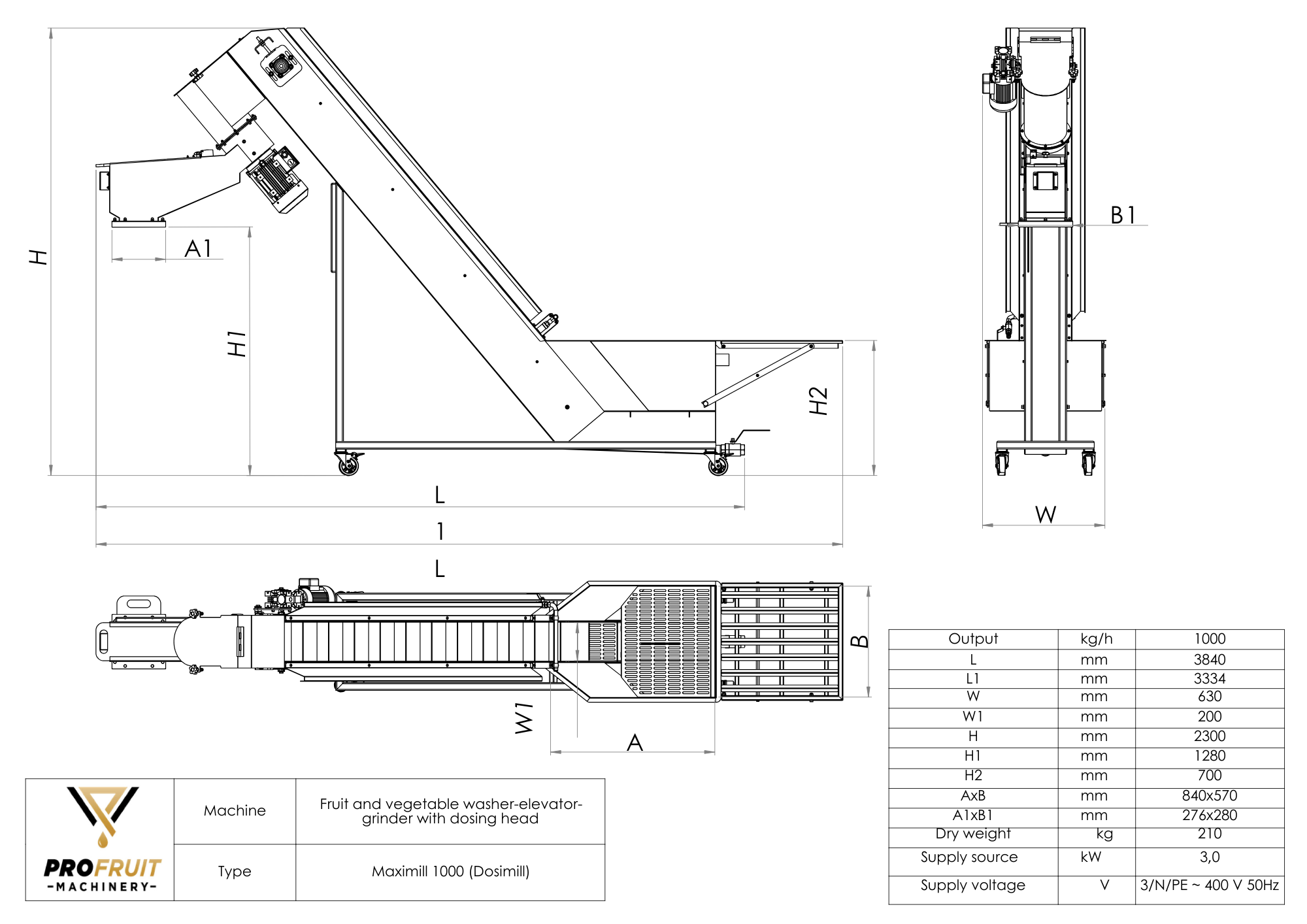 Wasch-/Mahlanlage für Obst- und Gemüse mit Aufzug DOSIMILL - Image 13