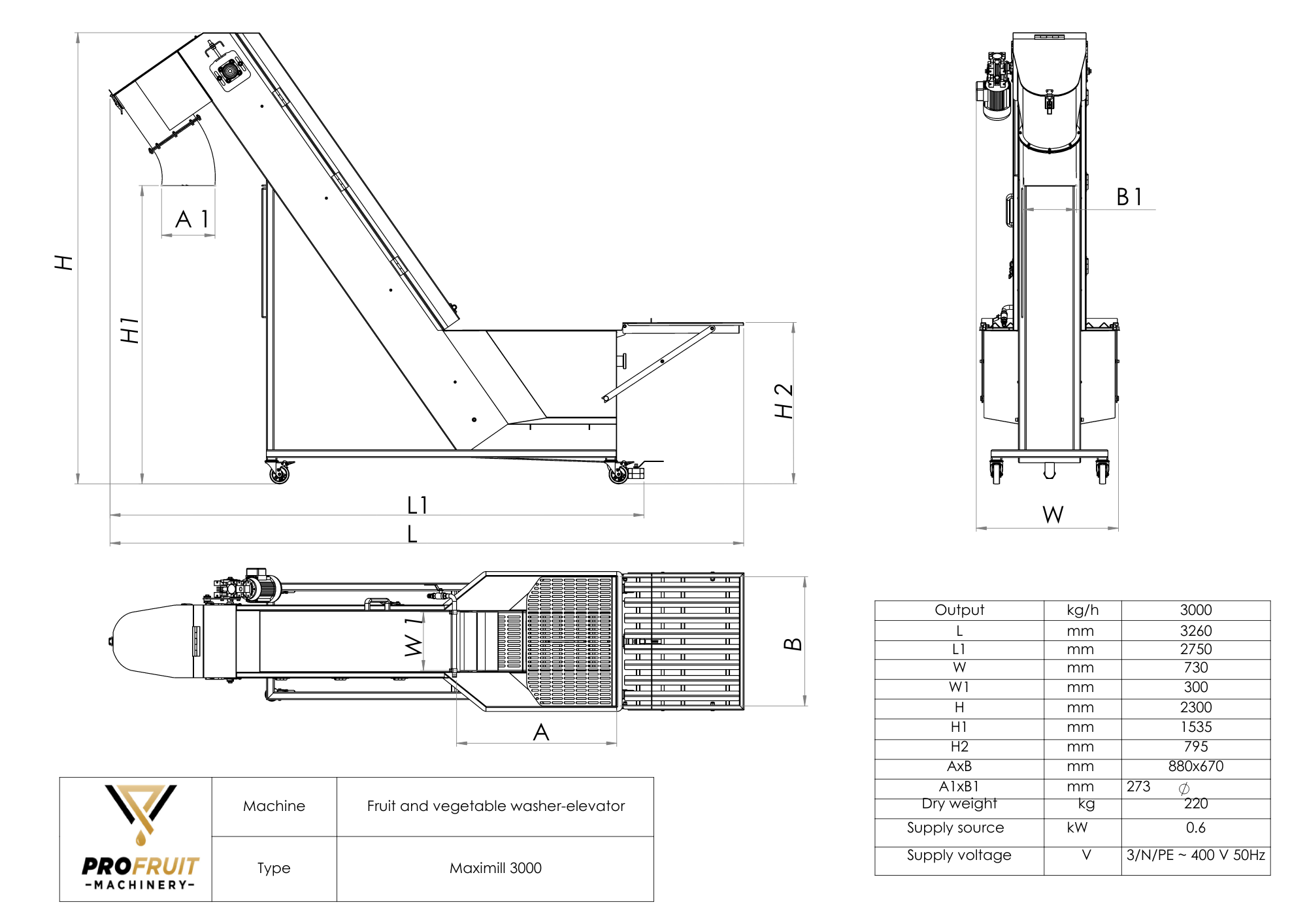 Wasch-/Mahlanlage für Obst- und Gemüse mit Aufzug MAXIMILL 3000 - Image 11